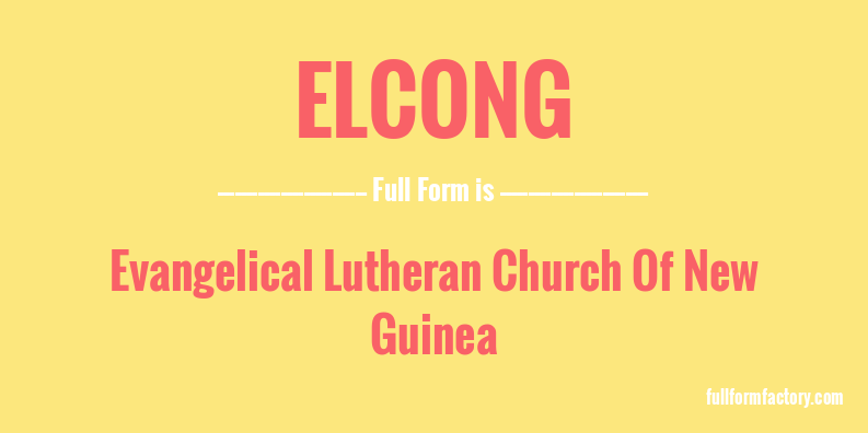 elcong-full-form