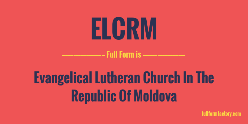 elcrm-full-form