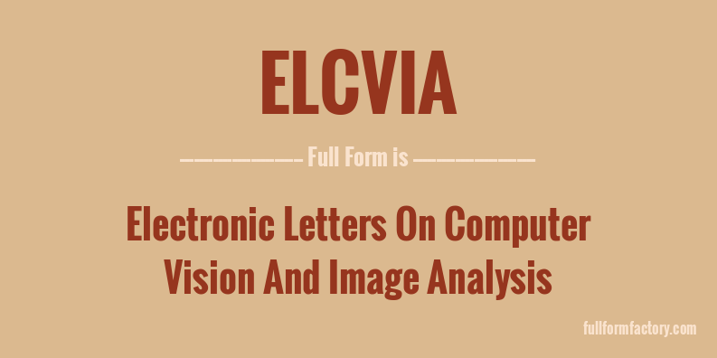 elcvia-full-form