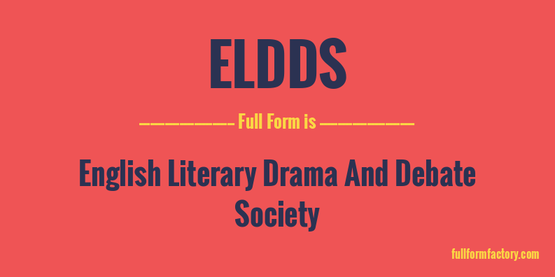 eldds-full-form