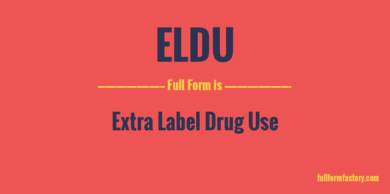 eldu-full-form