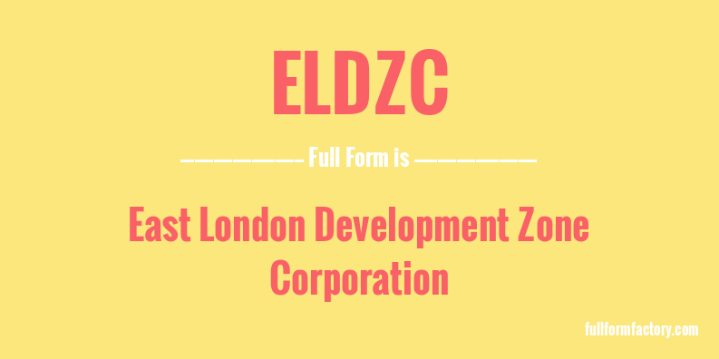eldzc-full-form