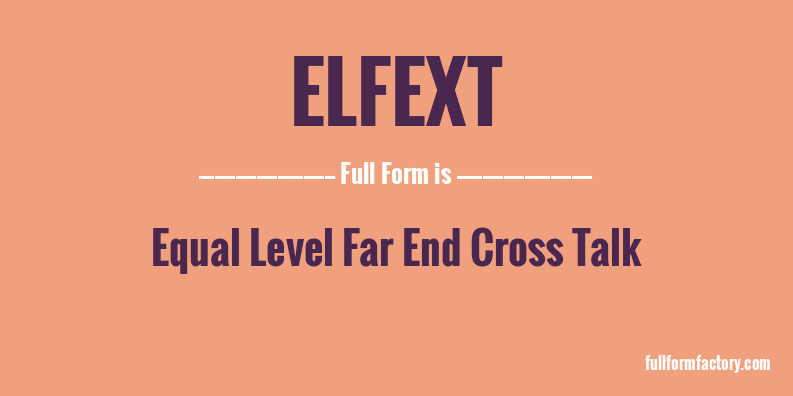 elfext-full-form
