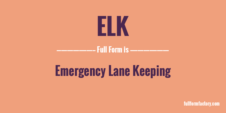 elk-full-form