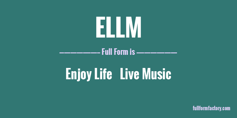 ellm-full-form
