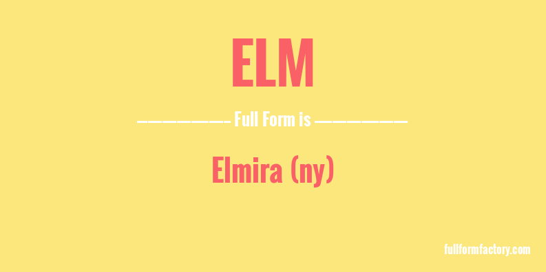 elm-full-form