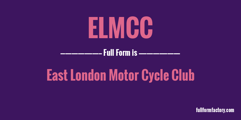 elmcc-full-form