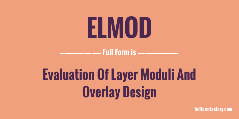 elmod-full-form