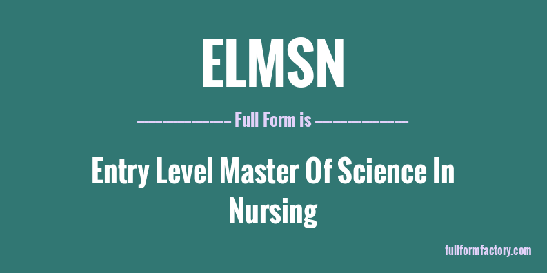 elmsn-full-form