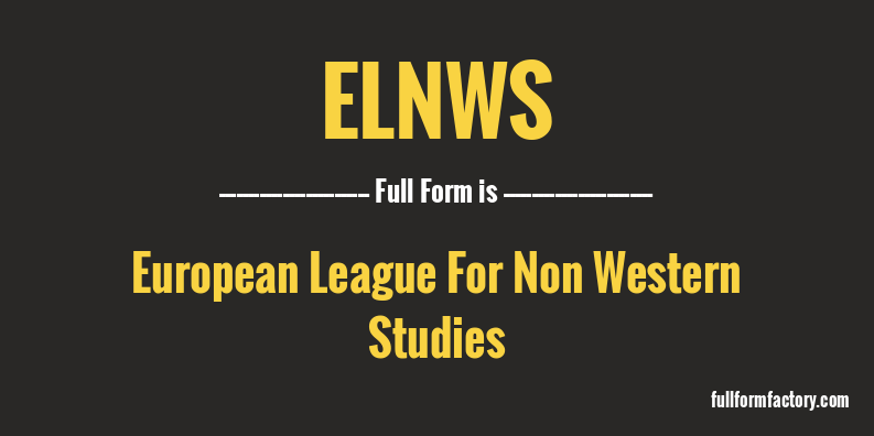 elnws-full-form