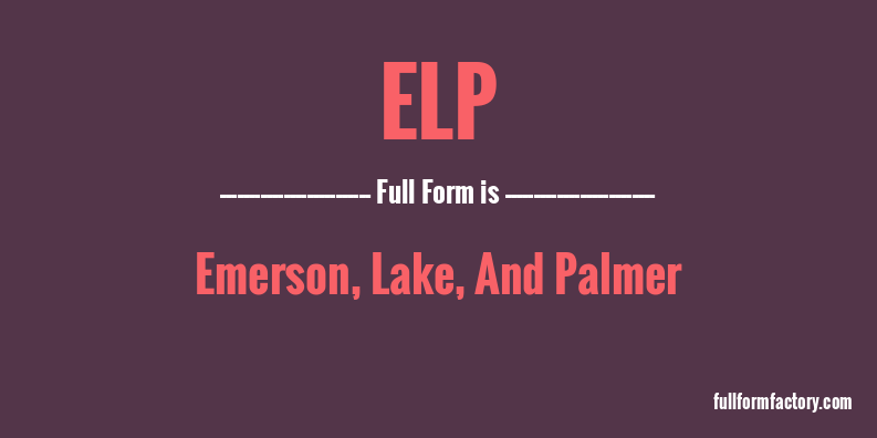 elp-full-form