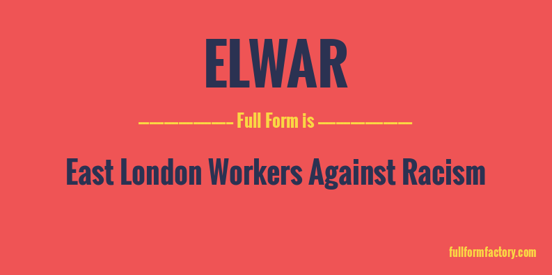 elwar-full-form