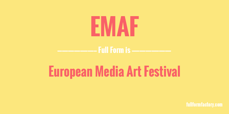 emaf-full-form