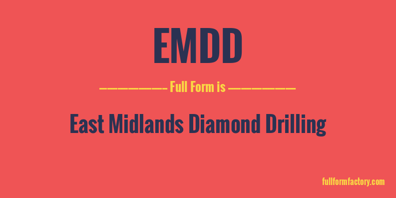 emdd-full-form
