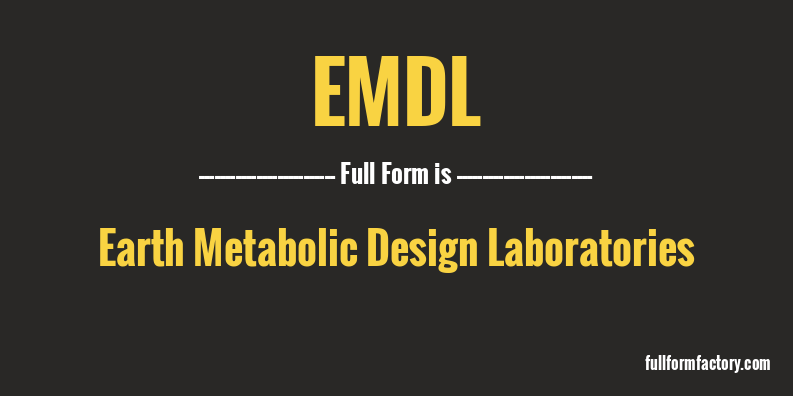emdl-full-form