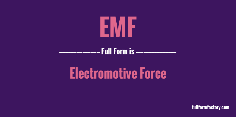 emf-full-form