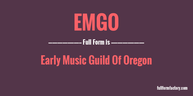 emgo-full-form