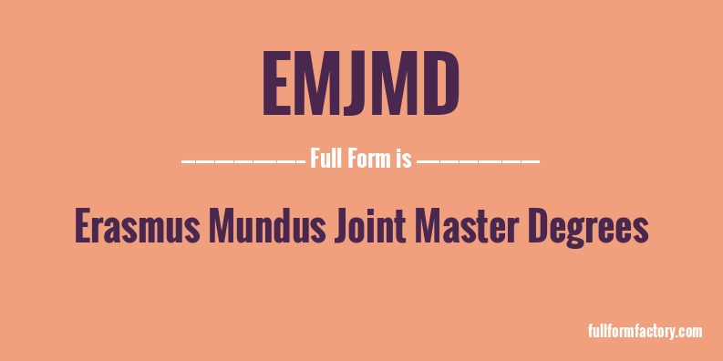 emjmd-full-form