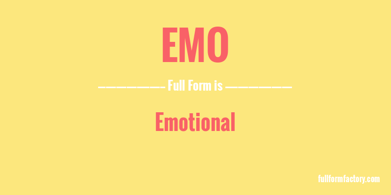 emo-full-form