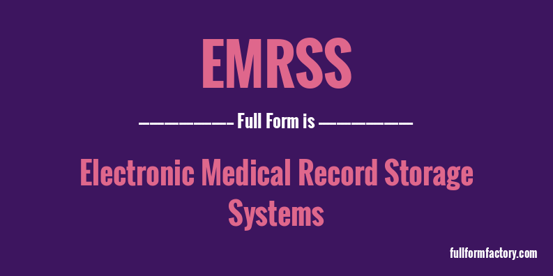 emrss-full-form
