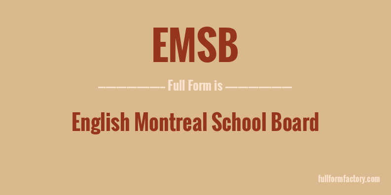 emsb-full-form