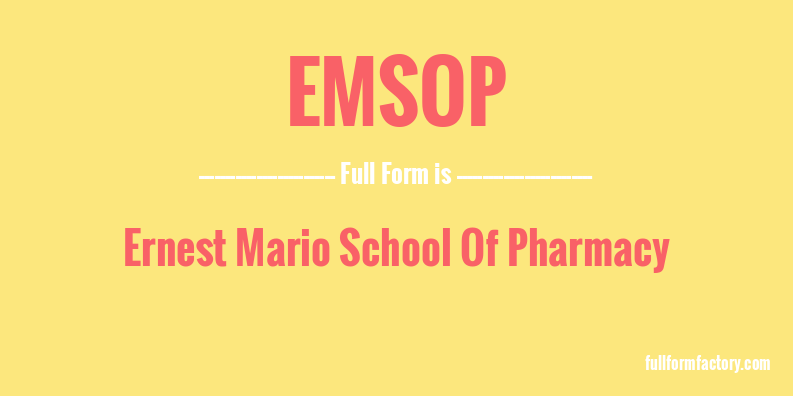 emsop-full-form
