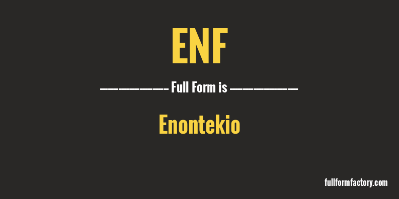 enf-full-form