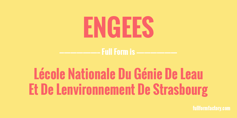 engees-full-form