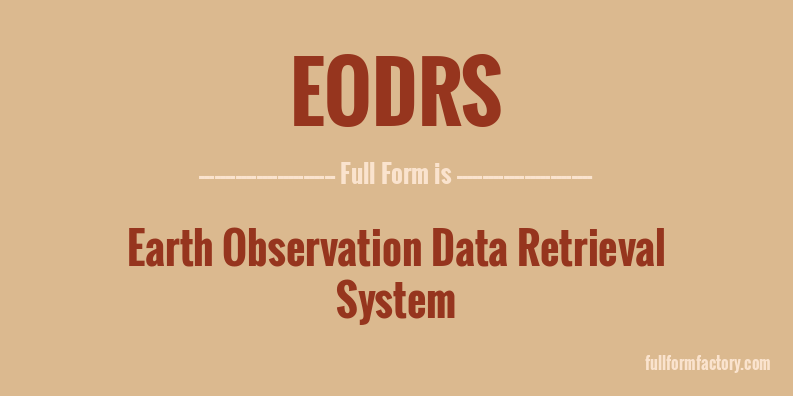 eodrs-full-form