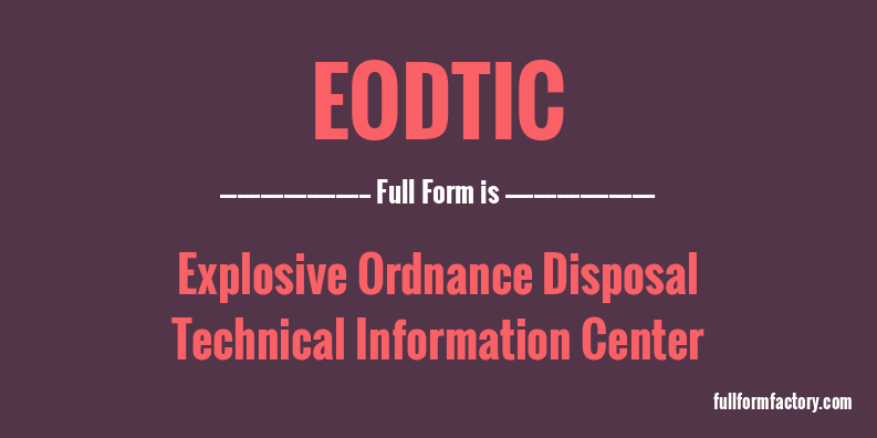 eodtic-full-form
