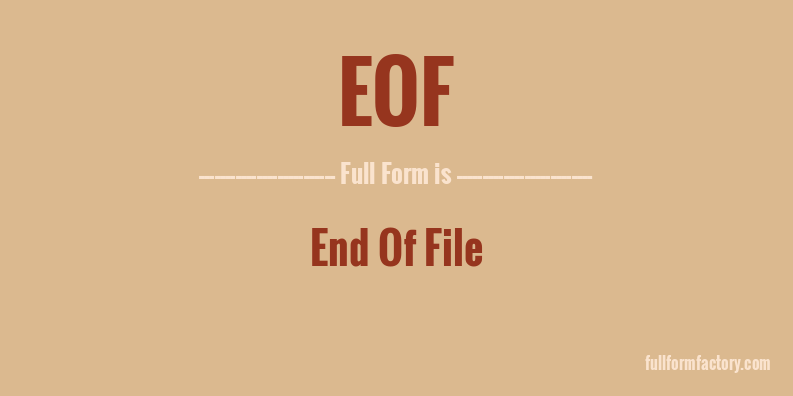 eof-full-form
