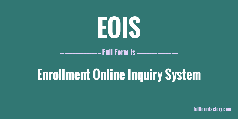 eois-full-form