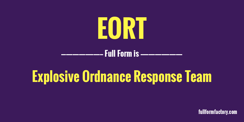eort-full-form