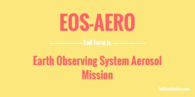 eos-aero-full-form