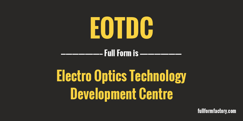 eotdc-full-form