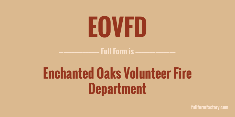 eovfd-full-form