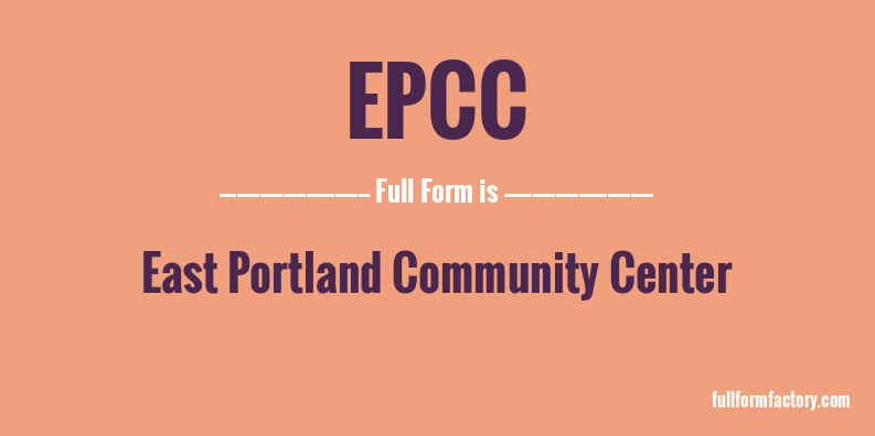 epcc-full-form