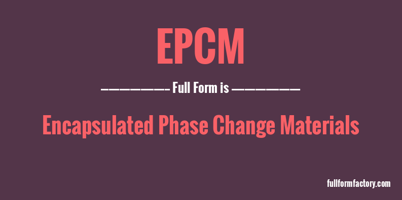 epcm-full-form
