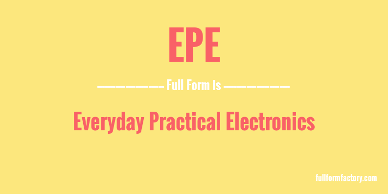 epe-full-form