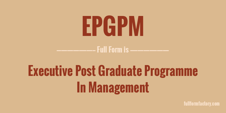epgpm-full-form