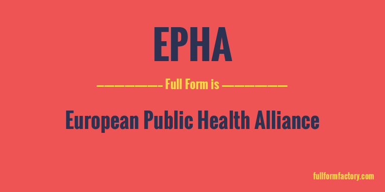 epha-full-form