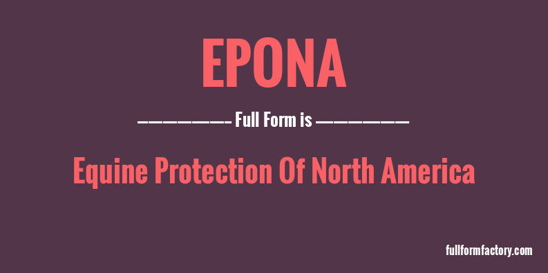 epona-full-form