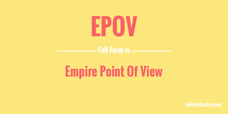 epov-full-form