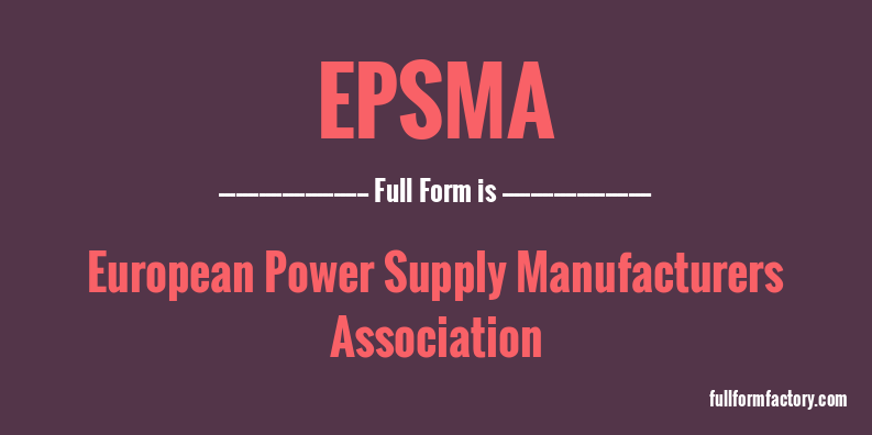 epsma-full-form