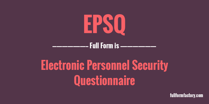 epsq-full-form