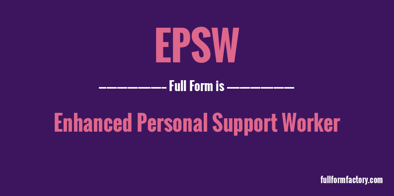 epsw-full-form