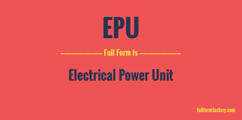 epu-full-form