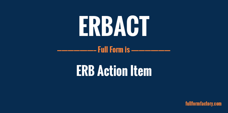 erbact-full-form