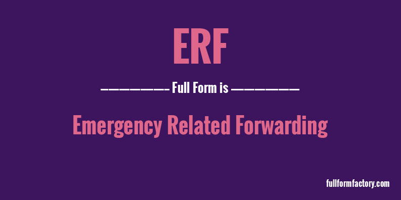 erf-full-form
