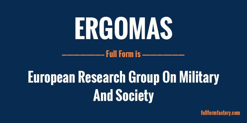 ergomas-full-form